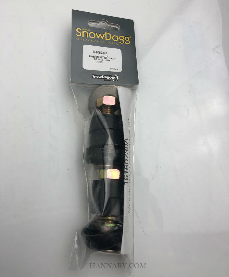 Buyers 16160730A Snowdogg Snow Plow Headlight Mount Hardware Kit for One Light